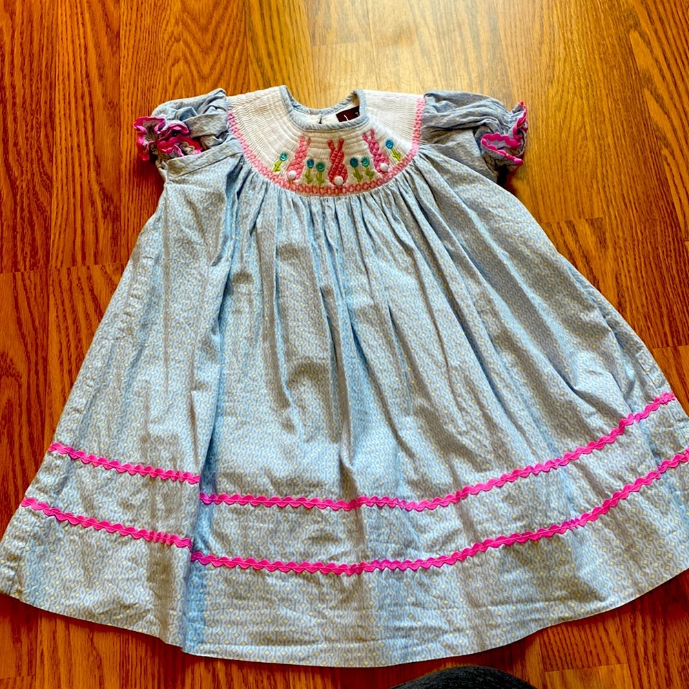 Adorable smock Easter dress